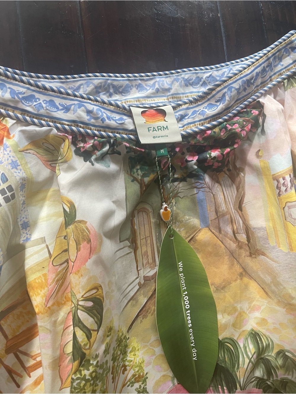 FARM Rio Scenic Pastel Multi-Color Maxi Skirt - Picture 13 of 16